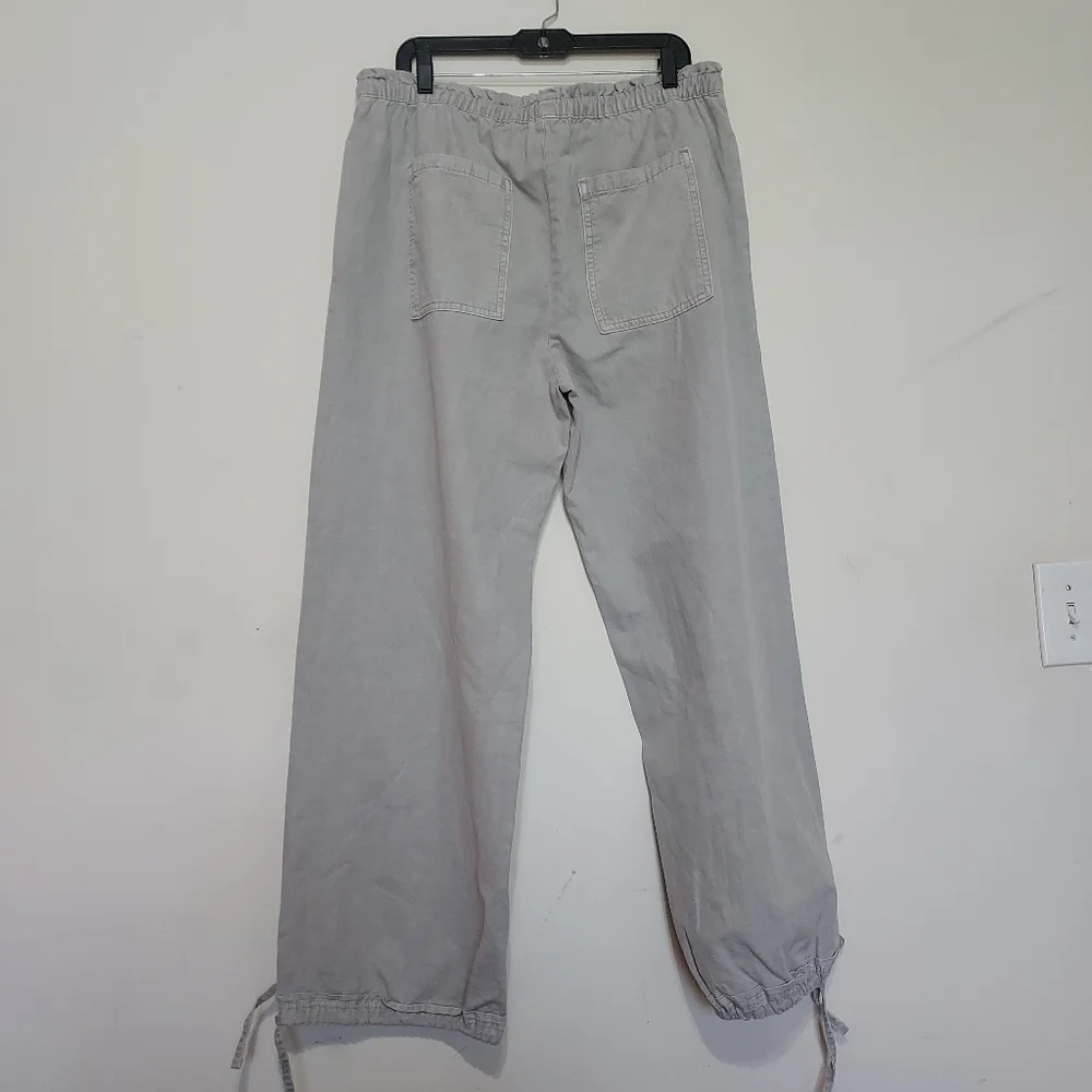 Zara ZW Collection Low Waist Relaxed fit Loose Jeans Pants Sz-XL